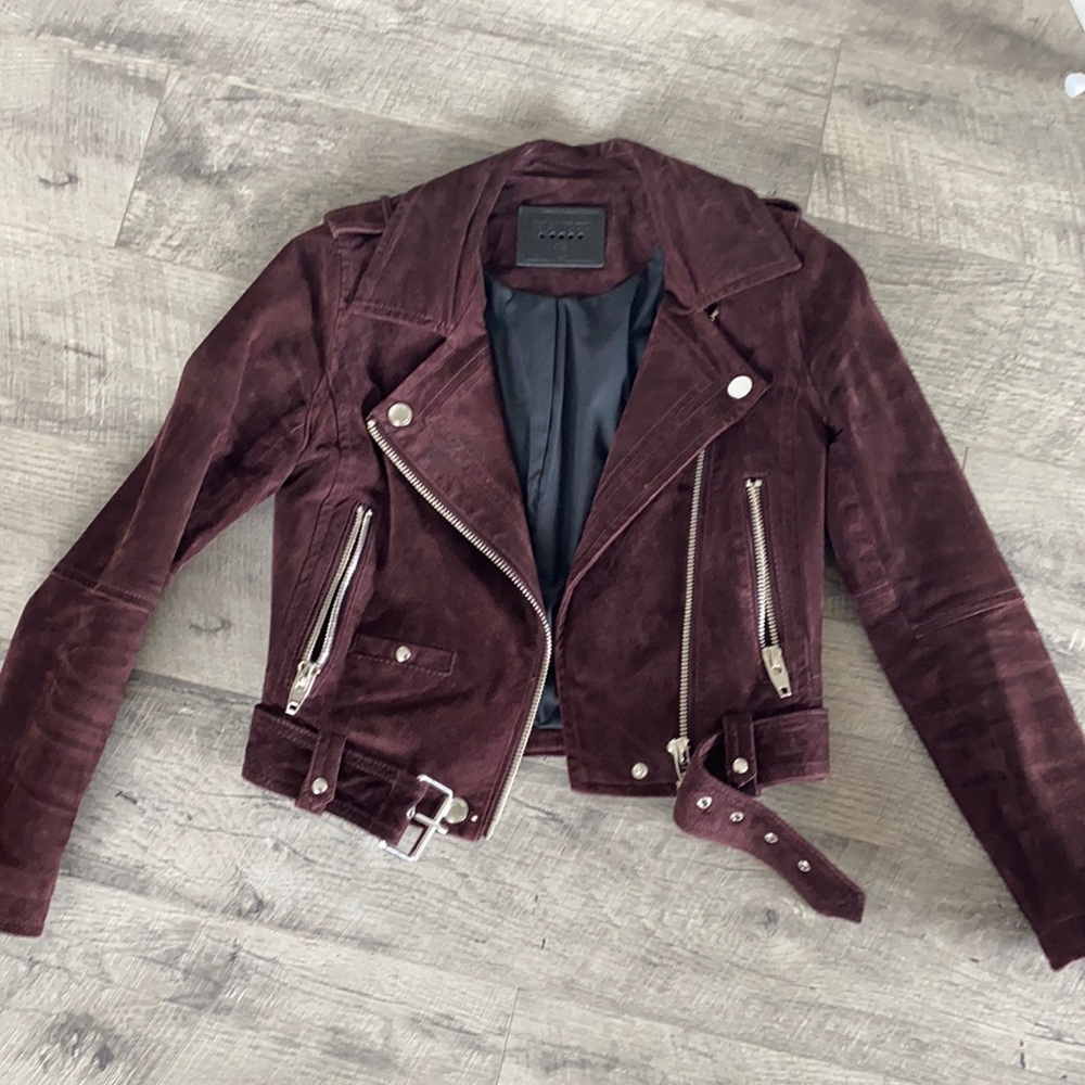 Blank NYC suede Moto